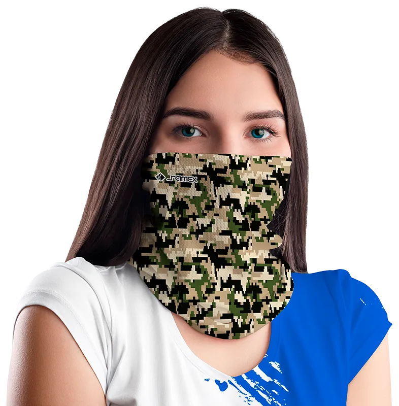 BANDANA DAMA COD. 075 CAMUFLADO MILITAR