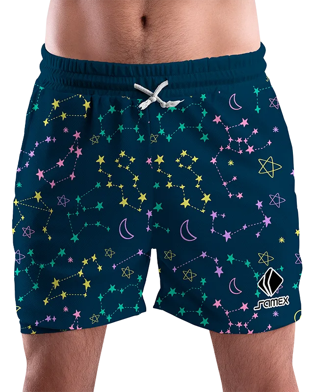 SHORT URBANO HOMBRE COD. 079 AZUL - CIELO LUNAR