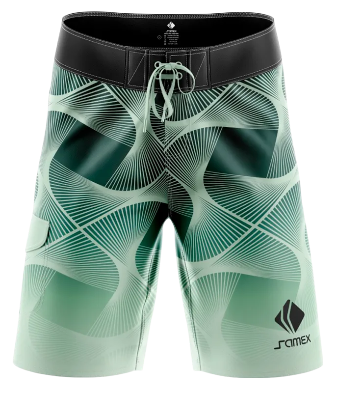 SHORT LARGO VERDE - LINEAS COD: 0020 .
